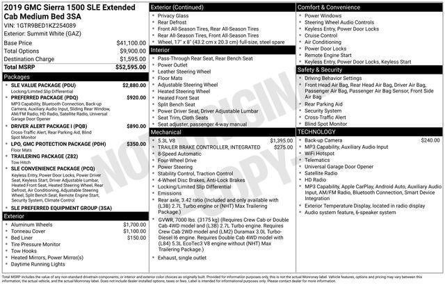 gmc sierra 1500 2019 1GTR9BED1KZ254089 image gmc sierra 1500 2019 1GTR9BED1KZ254089 image